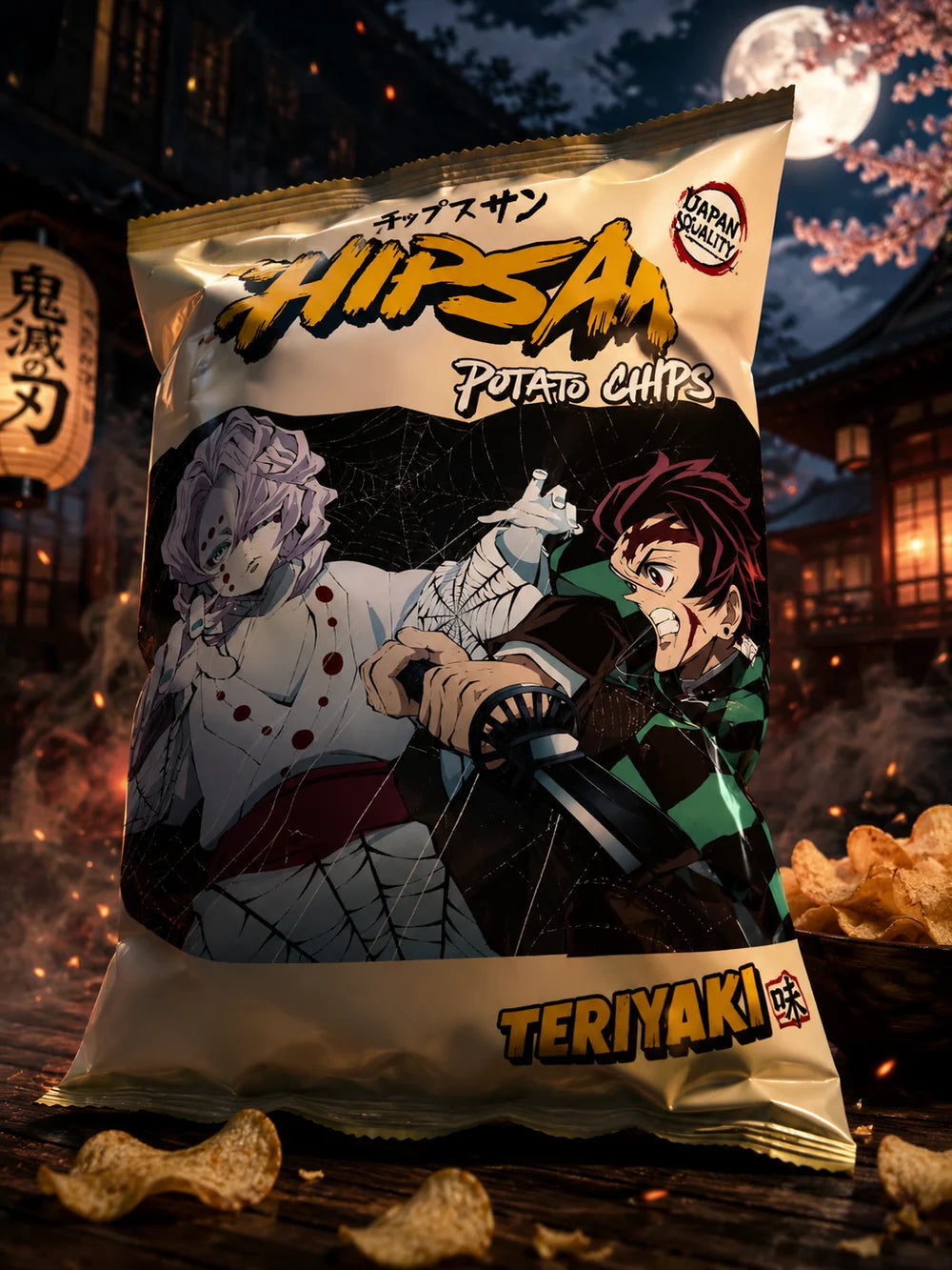 SHIPSAN Potato Chips– Teriyaki 110 g Japan