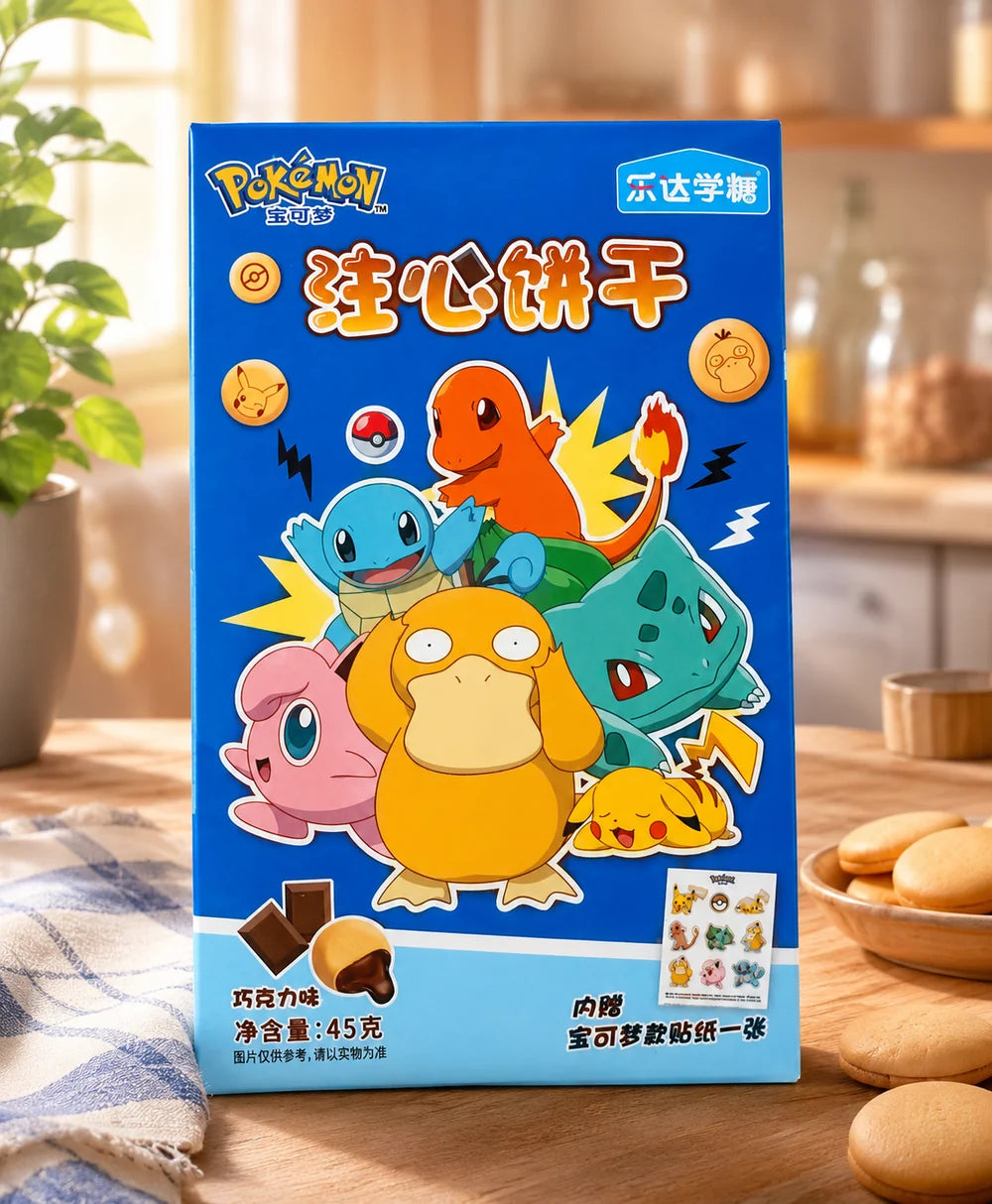 Pokémon Schokokeks mit Cremefüllung 52 g