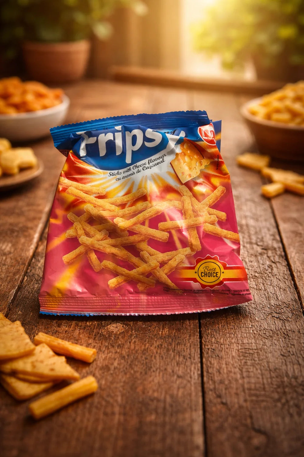 Fripsy Sticks with Cheese Flavour 50 g