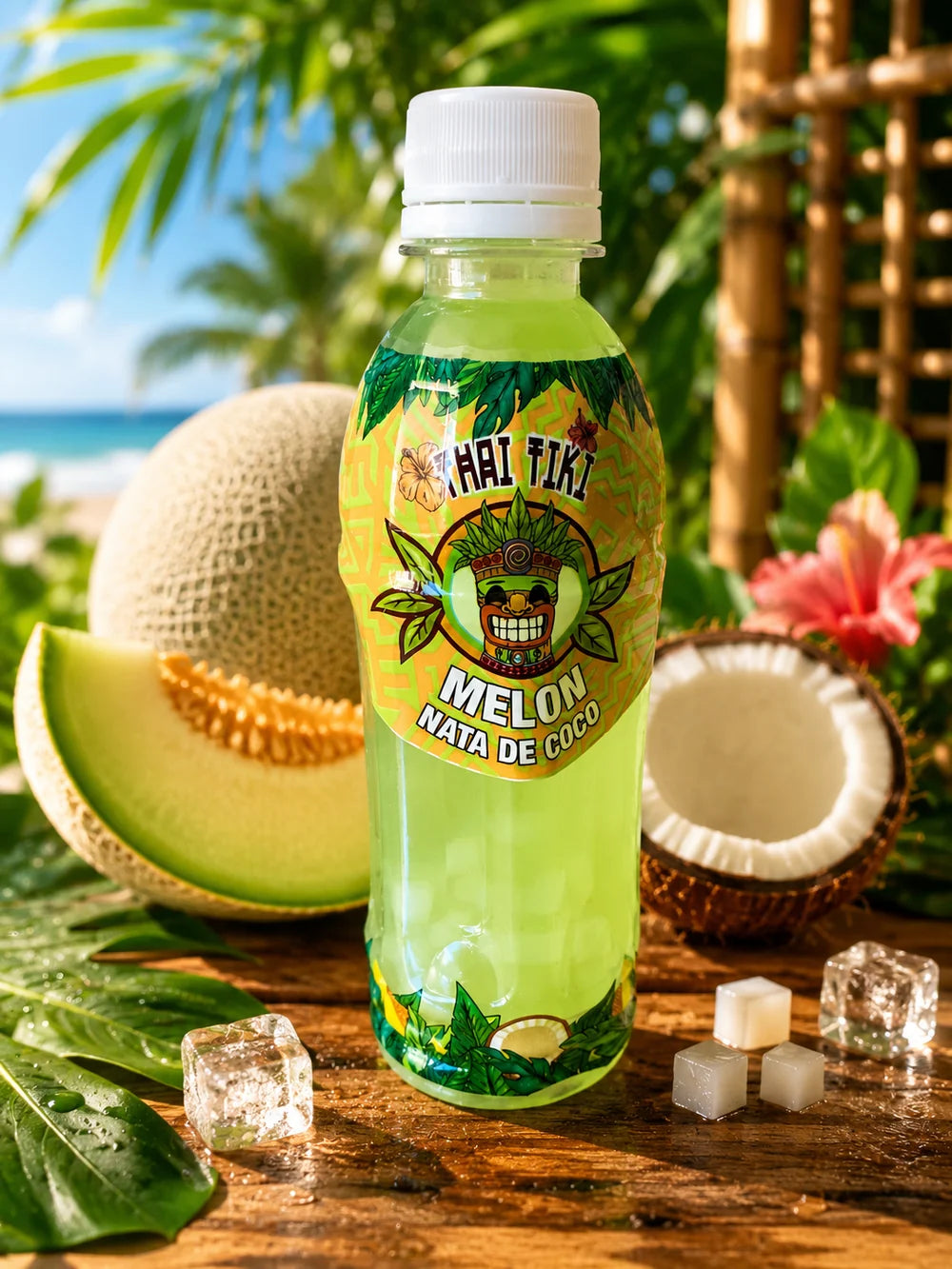 Thai Tiki Melon Nata de Coco 300ml Brasilien