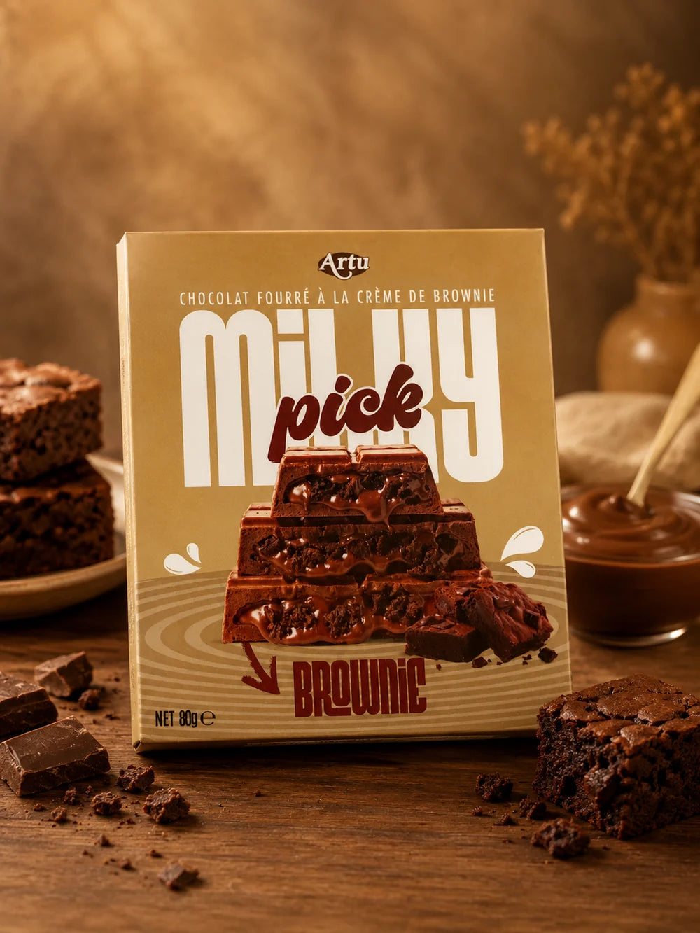 Milky Pick Brownie Chocolate (80 g) Türkei