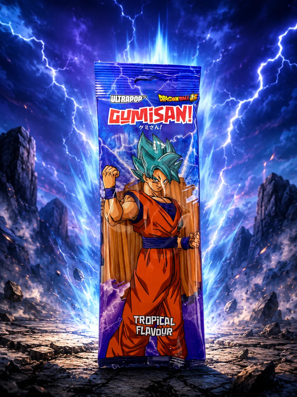 Gumisan Dragon Ball Super Goku 75 g Frankreich