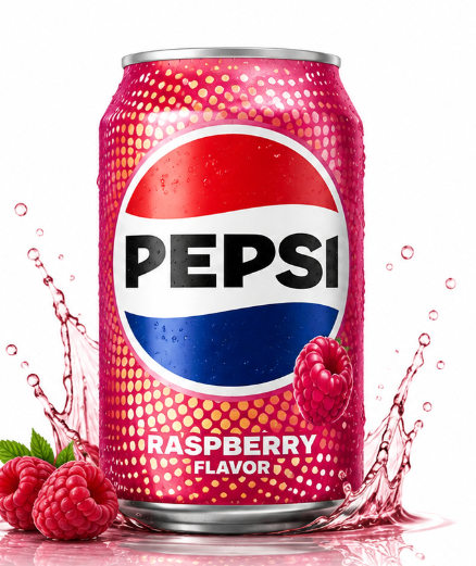 Pepsi Raspberry Ripple Zero – 330 ml