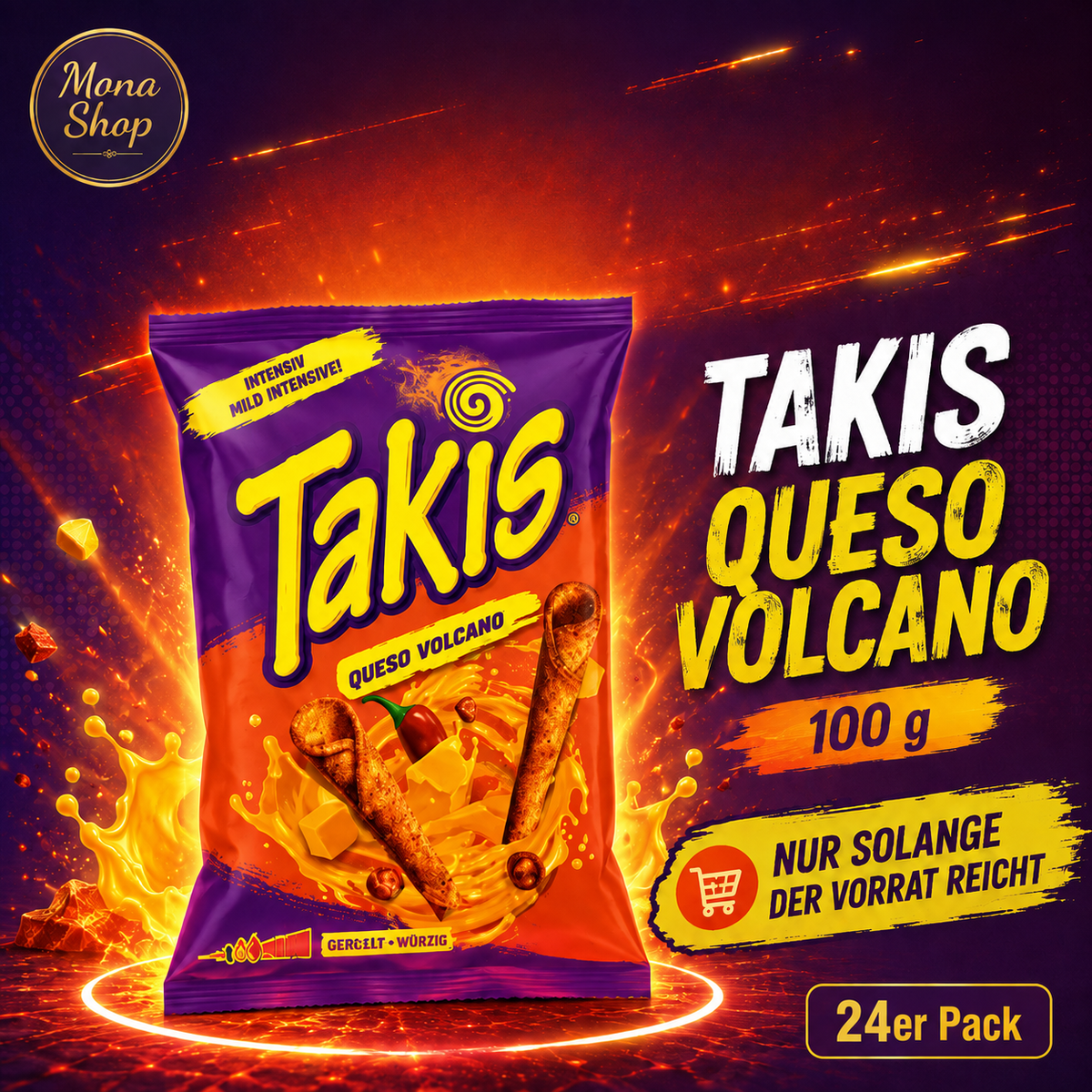 Takis Blue Heat