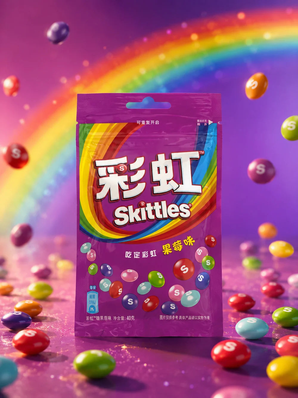 Skittles Berry Flavor Asian