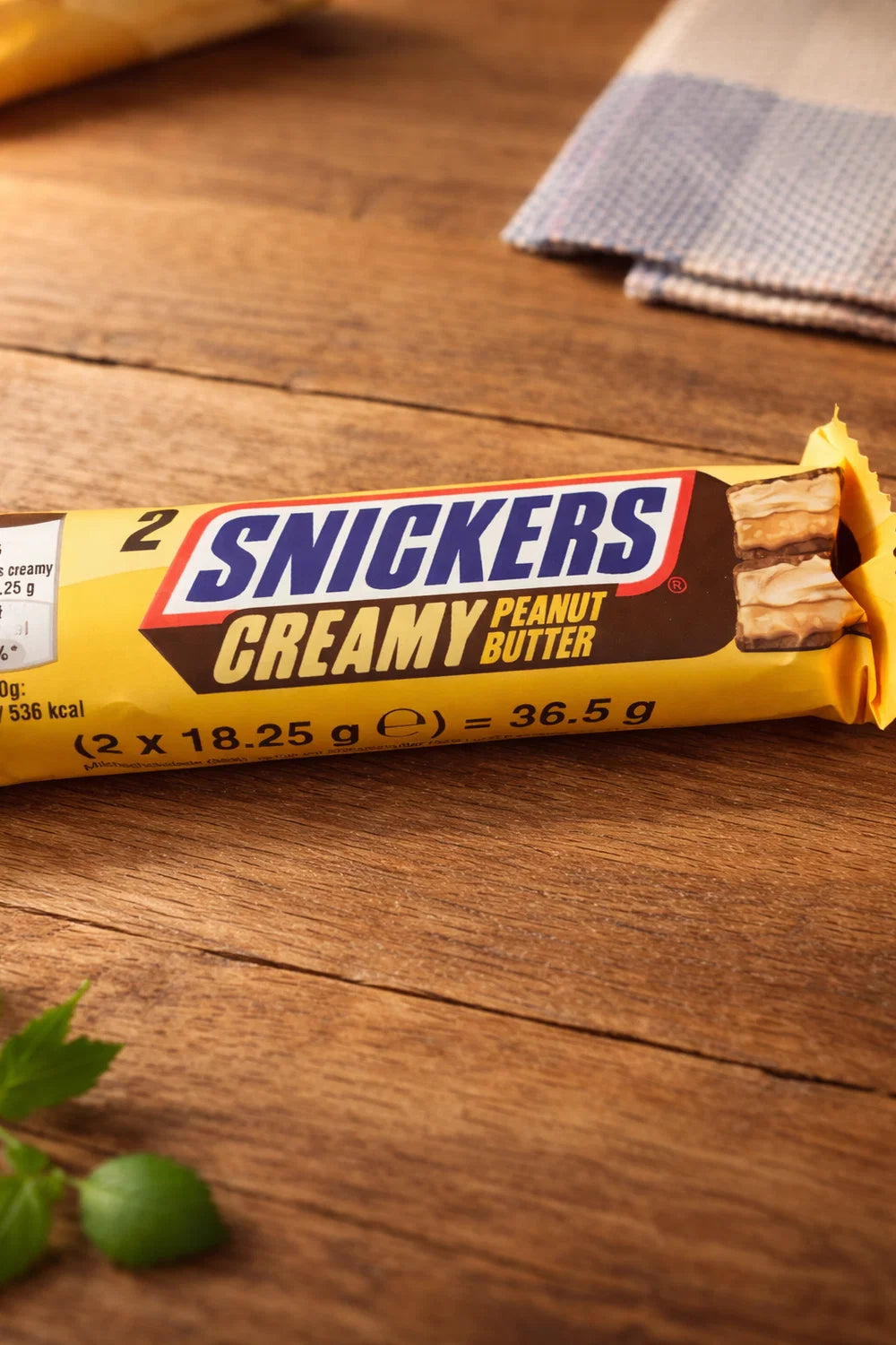 Snickers Creamy Peanut Butter 36.5 g MHD 30.08.27