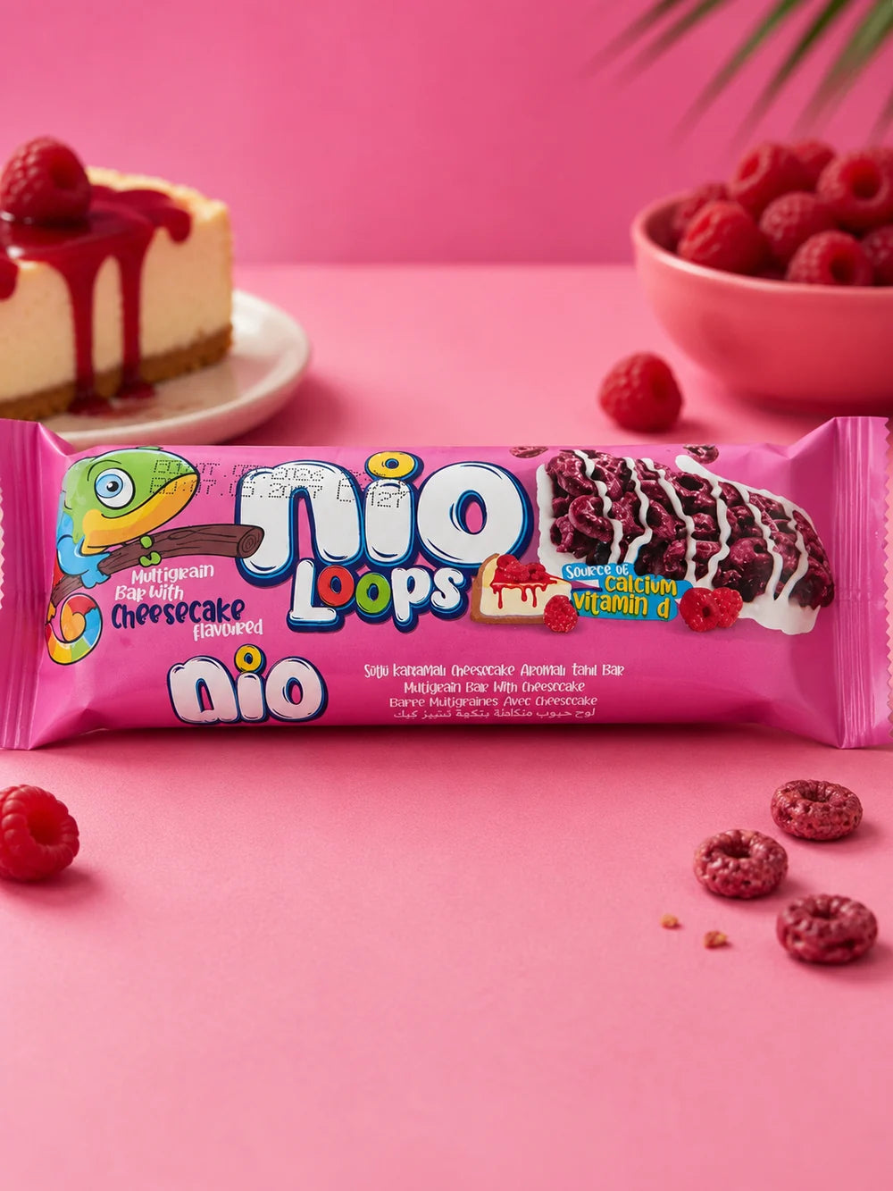Nio Loops Cheesecake Flavour Multigrain Bar 23 g Türkei